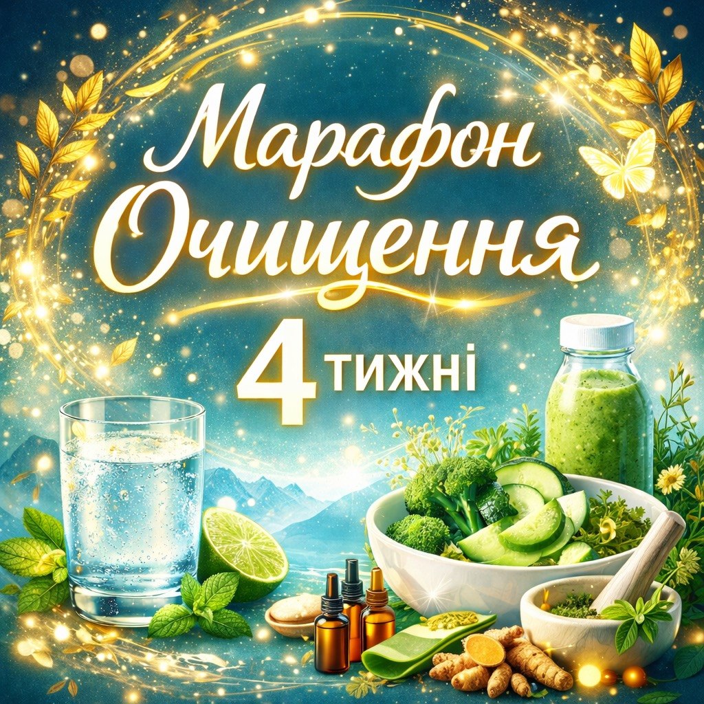 Марафон очищення 4 тижні.